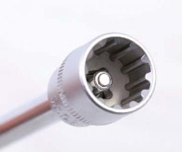 Kunzer Verlängerungen mit Magnetspitze 1/4" - 3/8" - 1/2"  9-teilig 7vsm09
