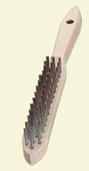 Edelstahldraht-Handbürste 3 x 15