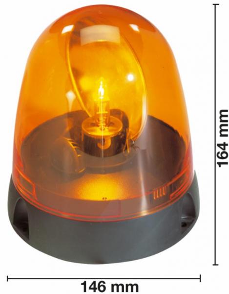 Rundumleuchte 12 V zum Aufschrauben