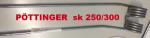 Pöttinger Kreiselschwaderzinken SK250/300